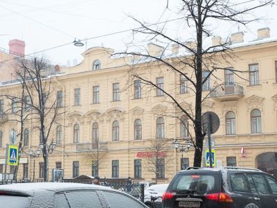 Дом, где в 1917-1918 гг. находилось центральное бюро петроградских профсоюзов