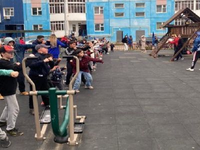 Единая Россия провела тренировки по боксу для юных жителей Якутска