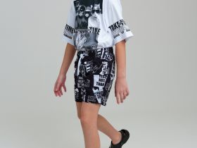 Шорты текстильные плавательные для мальчиков, средней длины