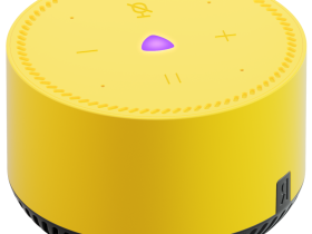 Умная колонка Яндекс.Станция Лайт с голосовым помощником Алиса лимон