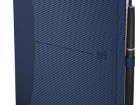 Блокнот в линейку OXFORD Signature A5 80 л твердая обложка синий