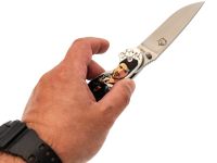 Складной нож Steelclaw "Крыса Во все тяжкие", сталь VG-10, рукоять G-10