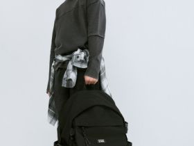 Рюкзак из канваса для мальчиков, Черный