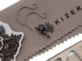 Складной нож Kizer Drop Bear, сталь Nitro V, компактный EDC, рукоять акрил