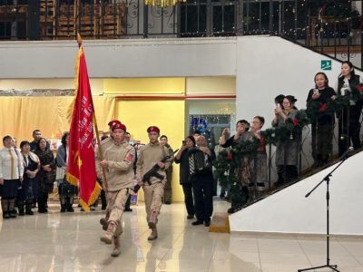 В Амгинском улусе состоялась эстафета «Знамя Победы»