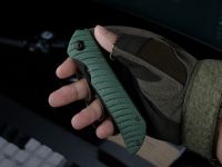 Нож складной Ruike P122-MG, сталь 14C28N, рукоять микарта, зеленый