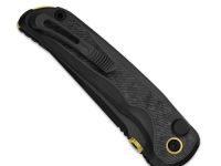 Складной нож Kizer Mithril, сталь M390, рукоять титан/карбон, черный