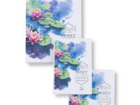 Скетчбук-гармошка для акварели Малевичъ "Monet" Fin 12х12 см 10 л 300, 100% хлопок, 300 г