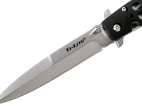 Нож складной Cold Steel Ti-Lite 4", сталь AUS-8A, рукоять zytel, черный