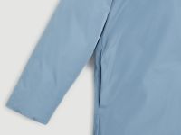 Пуховое пальто с переливающимся эффектом