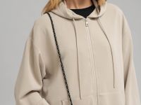 Свободная толстовка из трикотажа интерлок