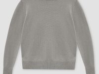 Джемпер прямого силуэта из термоткани