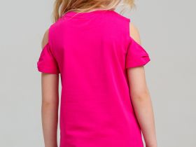 Фуфайка трикотажная для девочек (футболка)