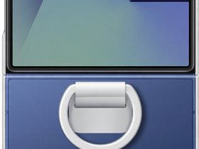 Клип-кейс Samsung Ring Case (Clear) Z Flip7 Прозрачный