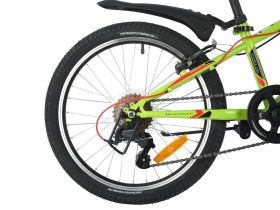 Детский велосипед Novatrack Extreme 20, год 2021, цвет Синий