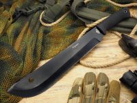 Мачете Витязь Нарвал черный, сталь У8, рукоять эластрон