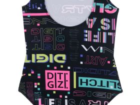 Купальник трикотажный для девочек