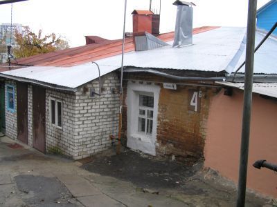 Дом агронома Вдовина, где в 1934-1935 гг. жил поэт О.Э. Мандельштам