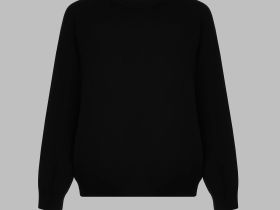 Легкий базовый джемпер свободного кроя