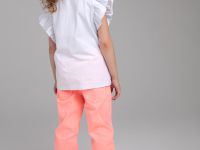 Брюки текстильные для девочек