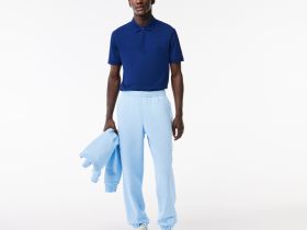 Мужское поло Lacoste PARIS стандартного кроя