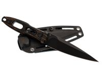 Туристический нож Кондор-Т, сталь D2, рукоять G-10 черный/оранжевый