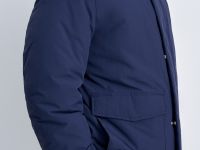 Куртка прямого силуэта с воротником-стойкой