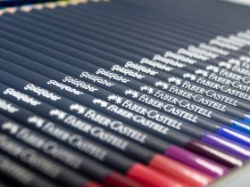 Карандаш цветной Faber-Castell "Goldfaber" цвет 151 темно-синий