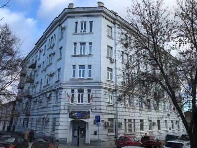 Административно-жилой дом, архитектор Н.Я. Богачевский