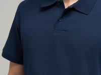 Поло slim fit из хлопкового трикотажа