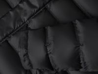 Утепленное полупальто с капюшоном