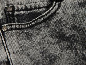 Джинсы, утепленные флисом, для девочки