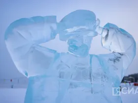 В Якутске наградили победителей и участников конкурса ледовых и снежных скульптур среди детей