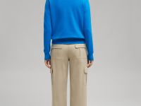 Джемпер полуприлегающего кроя из хлопка