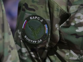 В Якутске на специальную военную операцию проводили отряд «Боотур»