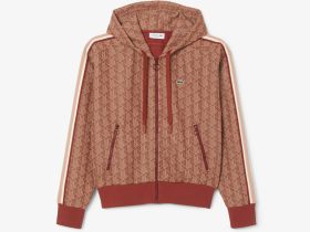 Женская жаккардовая толстовка Lacoste