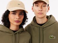 Толстовка Lacoste свободного кроя унисекс