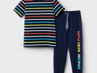 Комплект трикотажный для мальчиков: фуфайка (футболка), брюки