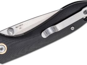 Складной нож CJRB Small Feldspar, сталь D2, рукоять G10, черный