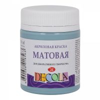 Акрил "Decola" 50 мл матовый Серо-голубая
