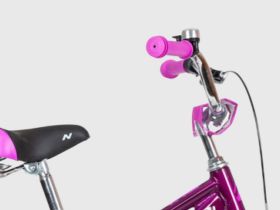 Детский велосипед Novatrack Novara 14, год 2022, цвет Фиолетовый
