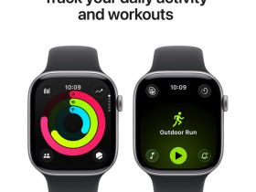 Смарт-часы Apple Watch Series 11 46mm Space Gray Aluminium Case with Black Sport Band (S/M)