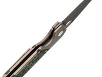 Складной нож Kizer Mini Militaw, сталь S45VN, рукоять титан/карбон