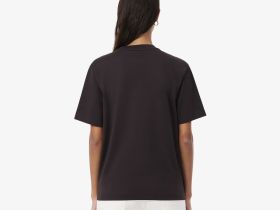 Женская футболка Lacoste свободного кроя из мягкого хлопка