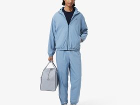 Мужская хлопковая футболка Lacoste с коротким рукавом