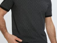 Однотонное поло из хлопка