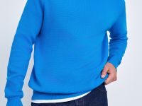 Джемпер из хлопка прямого силуэта