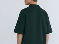 Поло свободного силуэта, Зеленый