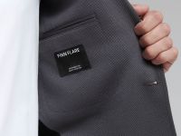 Однобортный пиджак с хлопком