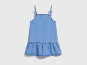 Джинсовый сарафан для девочек, Голубой